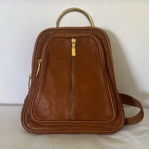 Vera Pelle Brown Leather Bag